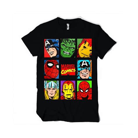 t shirts pour homme vêtements et accessoires t shirt avengers hulk iron man thor spiderman