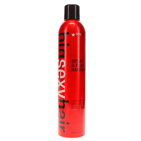 Sexy Big Sexy Hair Spray And Play Harder Firm Volumizing Hairspray 10 6 Oz ~ Beauty Roulette