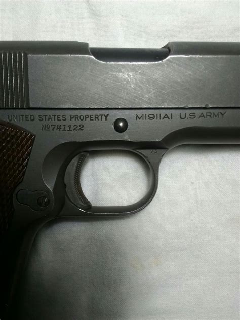 Mismatched M1911a1 Info And Value Gun Values Board