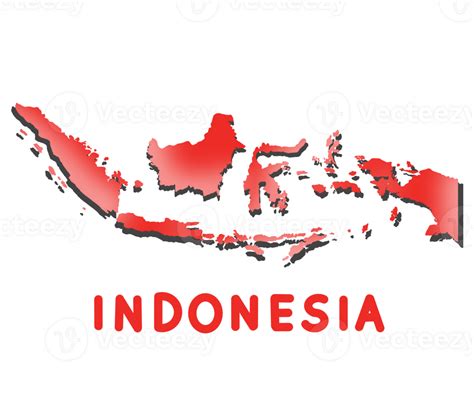 Map Of Indonesia 25251534 Png