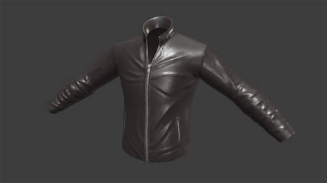 Leather Jacket Download Free 3d Model By Zoe Mccue Nekozoe E23bddd Sketchfab