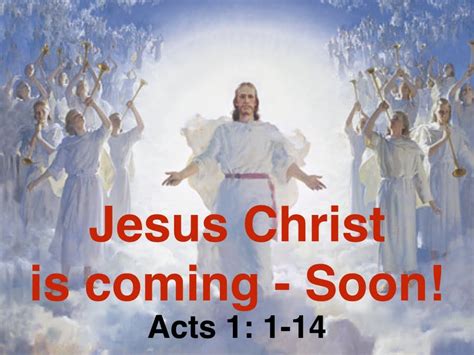 Jesus Is Coming Back Soon To Set Up Gods Kingdom On Earth Jesus Is