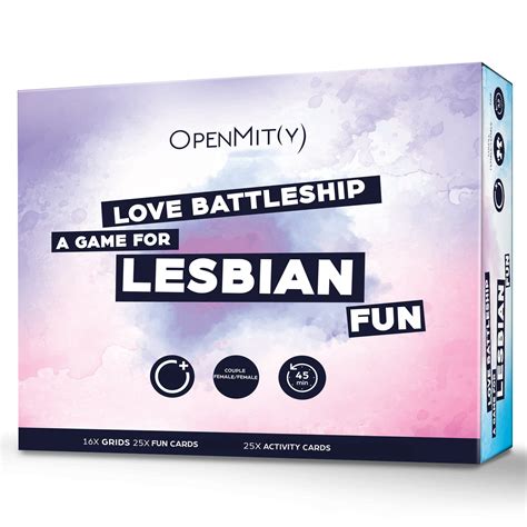 Openmity Love Battleship Fun And Playful Game For Lesbian Couples Cute Game For Date Night