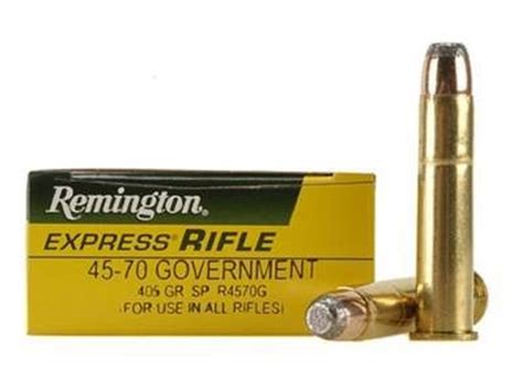 Remington 45 70 Ammunition R4570g 405 Grain Core Lokt Soft Point 20 Rounds