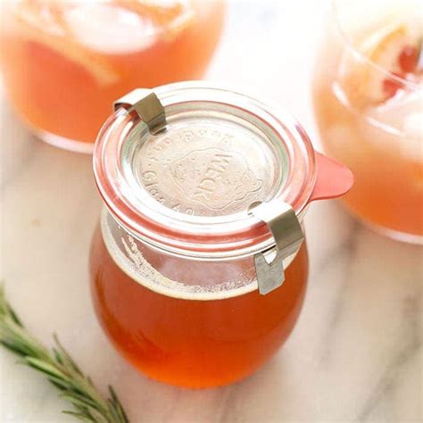Honey Simple Syrup Fit Foodie Finds
