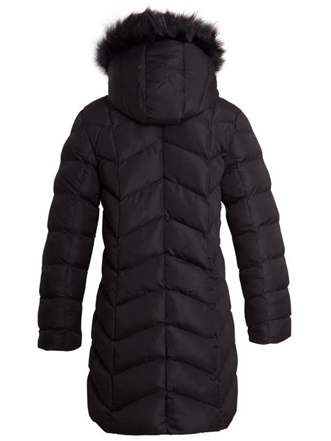 Womens Puffer Coat Padded Mid Length Parka Jacket Size 12 8 10 14 16