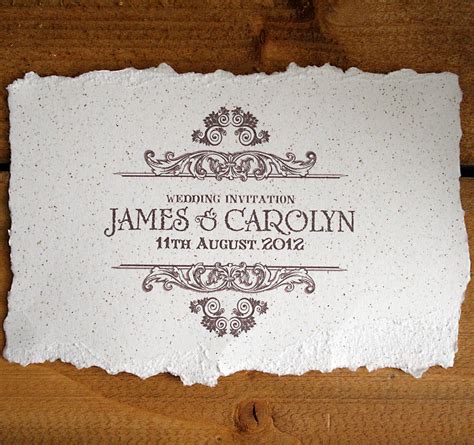 Our vintage wedding invitations feature accents such as lace, florals, borders, distinguished fonts printing the final version of your wedding invitations is simple, too. vintage style wedding invitation by solographic art ...