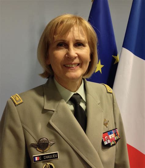 Portrait Le Général Christine Chaulieu Fob Forces Operations Blog