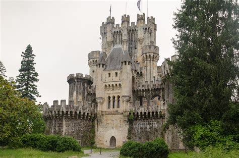 Castle Of Butrón Butroeko Gaztelua Gatika Basque Country Spain