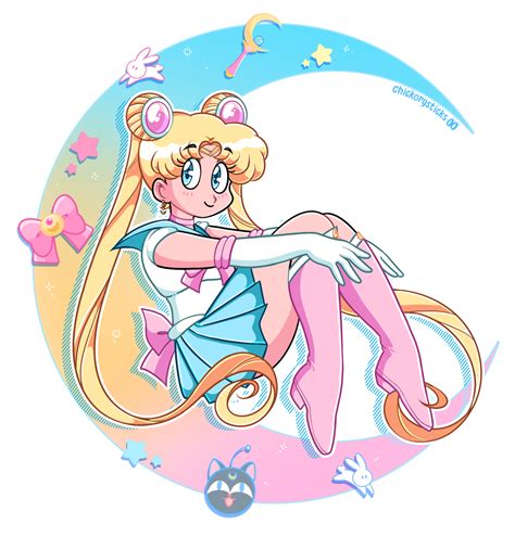 Chickorysticksartits Always Comforting To Draw Sailor Moon Tumblr Pics