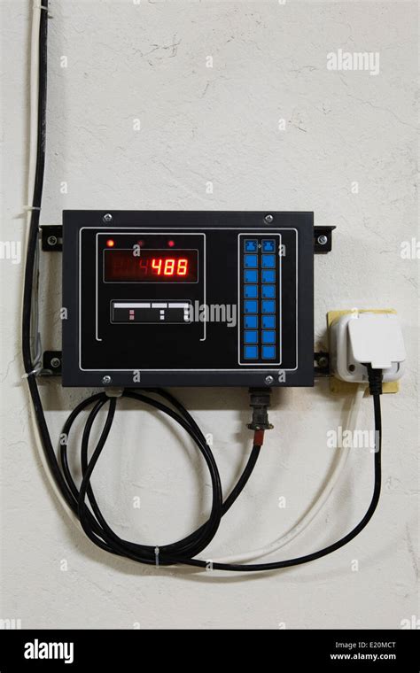 Electronic Control Panel Stock Photo Alamy