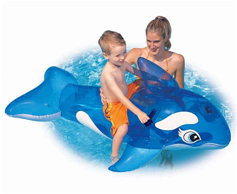 Intex Inflatable Whale Ride On Pool Toy