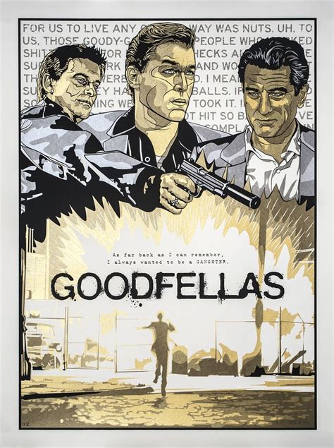 Archive Goodfellas Goodfellas Poster Goodfellas Art
