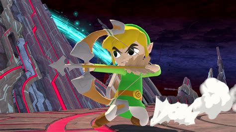 Wind Waker Art Style Toon Link Super Smash Bros Ultimate Mods