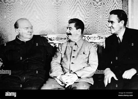 Stalin Churchill 1942 Hi Res Stock Photography And Images Alamy