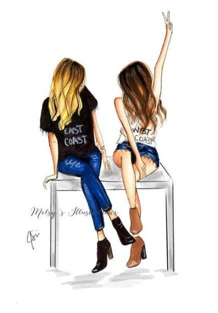 Collection by debbie noble teague. 40 Trendy Ideas Fashion Girl Drawing Sisters #fashion # ...