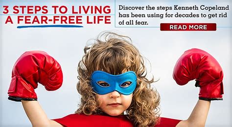 3 Steps To Living A Fear Free Life Kcm Blog