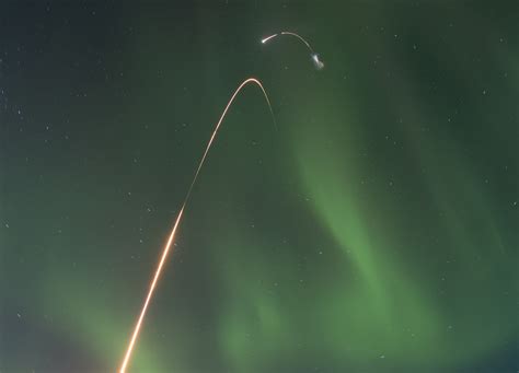 Probes Launched Into The Northern Lights Spaceref