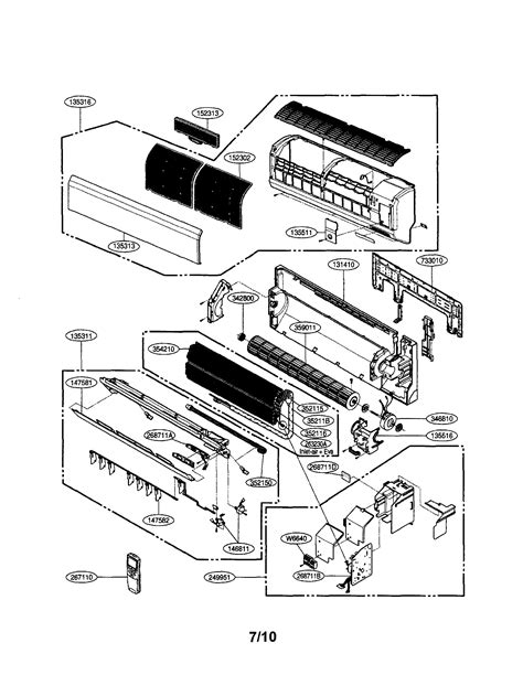 This size breaker requires a minimum of a #10 gauge wire so this wire used would be a 10/2 with ground. Lg Split Ac Wiring Diagram Pdf : Diagram Wiring Diagram Of Lg Split Ac Full Version Hd Quality ...