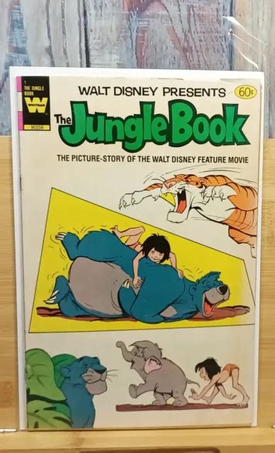 Walt Disney Presents The Jungle Book Comic Book 1 1967 £2756