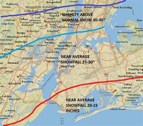 Winter 2016 2017 Nyc Colder Average Snowfall Nyc Weather Now