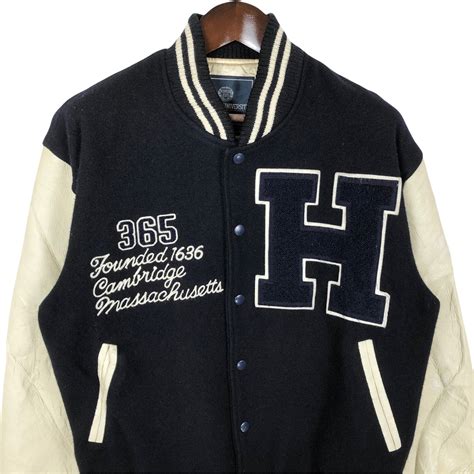 Vintage Harvard University Varsity Jacket Harvard University Etsy