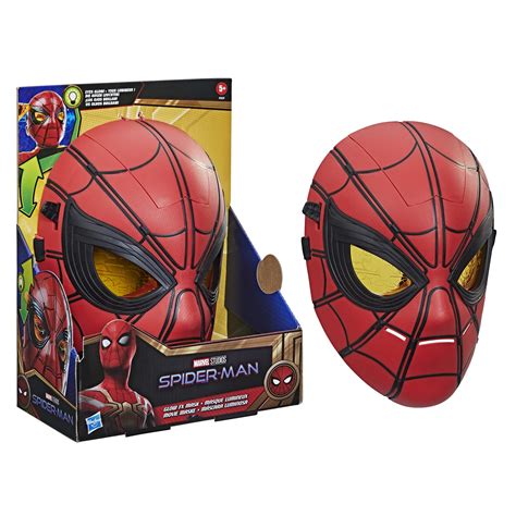 Spider Man Marvel Glow Fx Mask Electronic Wearable Toy With Light Up