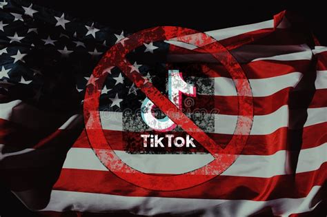Tik Tok Banned Editorial Photography Image Of Sign 273903707