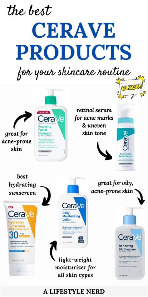 The Best Cerave Products For Your Skincare Routine To Use For Acne
