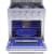 ‎13,000 btu broiler for grilling and browning food thor kitchen's hrg3080u 30 inch professional gas range in stainless steel. Thor Kitchen HRG3080U 30 Inch Freestanding Gas Range with ...