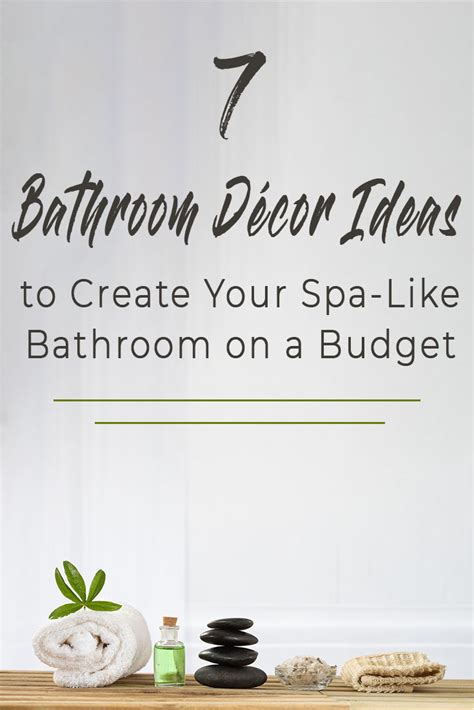 How To Decorate Your Bathroom Like A Spa
