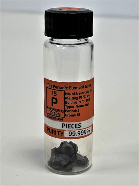 Phosphorus Allotrope Violet Element Sample 05 Grams 99999 In New