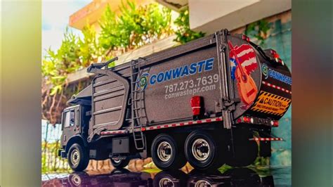 Custom First Gear Garbage Truck Cw 20 343 Conwaste Mack Mru Wittke