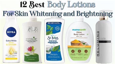 12 Best Body Lotions For Skin Whitening And Brightening In Sri Lanka