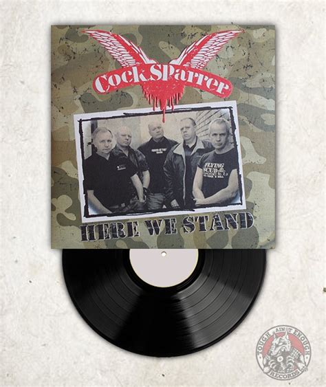 Cock Sparrer Here We Stand Lp Tough Aint Enough Records