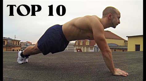 Top 10 Push Up Variations Youtube