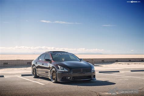 Nissam Maxima With A Clean Stance By Avant Garde 2010 Nissan Maxima
