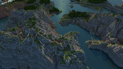 The World Of Midas 8192x8192 Fantasy World Minecraft Map