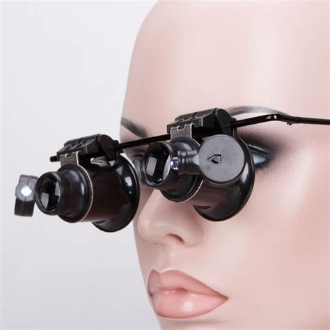 skycoolwin 20x magnifier magnifying glasses loupe lens jeweler watch repair with