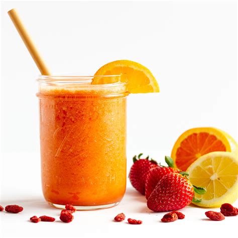 Vitamin C Powerhouse Smoothie Immune Boosting Maple Mango