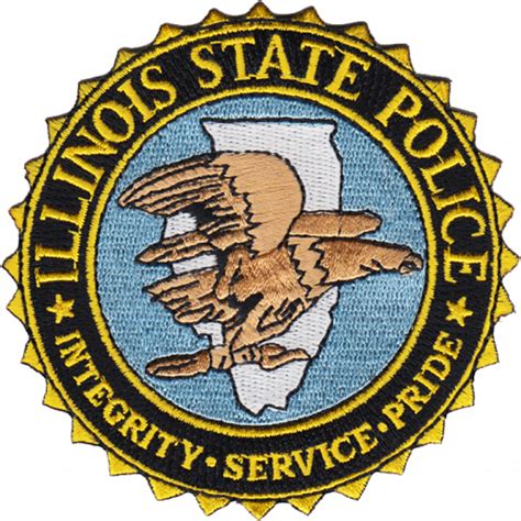 Illinois State Police Seal Patch 35 Chicago Cop Shop
