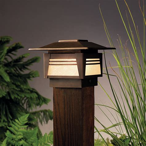 This garden project was so easy to put together. Kichler 15071 Zen Garden 1 Light Outdoor Post Lamp - Asian ...
