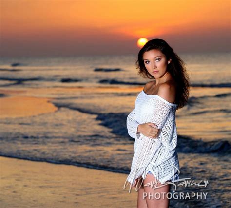 Sunrise And The Beach By Mark Farmer Girl Beach Pictures Girl Senior