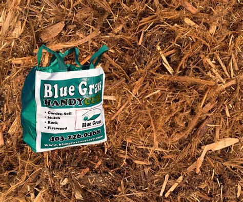 Cedar Shredded Mulch Handy Cube Blue Grass Nursery Sod And Garden