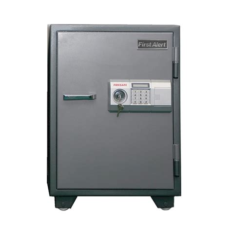 Fire resistant up to 1,550 °f for a half hour. First Alert 2190DF Safe 2 Hour Steel Fire Safe With ...