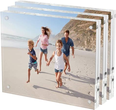 Aitee 8x10 Acrylic Picture Frames 3 Pack 20 Thicker