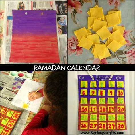 Karimas Crafts Ramadan Calendar 30 Days Of Ramadan Crafts