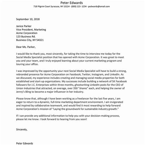 Aqa gcse english language paper 2 question 5: Sample Business Letter Template Unique Thank You Letters Examples Zimerong in 2020 | Interview ...