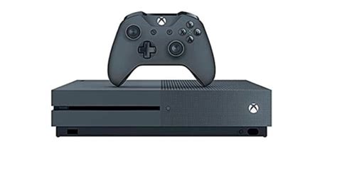 Microsoft Xbox One S 500gb Storm Grey Console Limited Edition Ebay