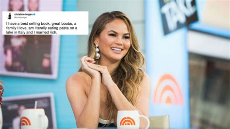 Chrissy Teigen Has The Perfect Response To A Twitter Troll Who Said She Peaked Glamour